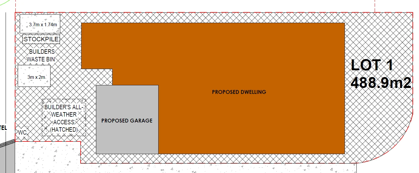 The Elegance Lot Plan